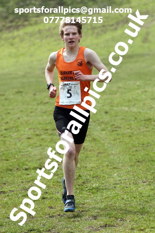 Masters men 2021 NECAA Cross Country Relays, Thornley Farm, Peterlee, Saturday, April 10th. Photo: David T. Hewitson/Sports for All Pics